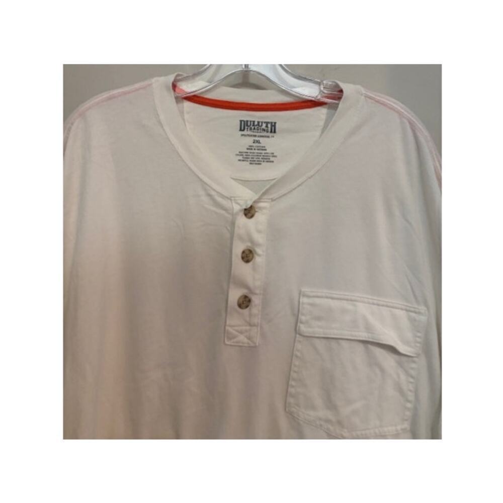Duluth Trading Co T-Shirt Mens 2XL Workwear Spillfighter Longtail XXL NEW - Picture 4 of 4